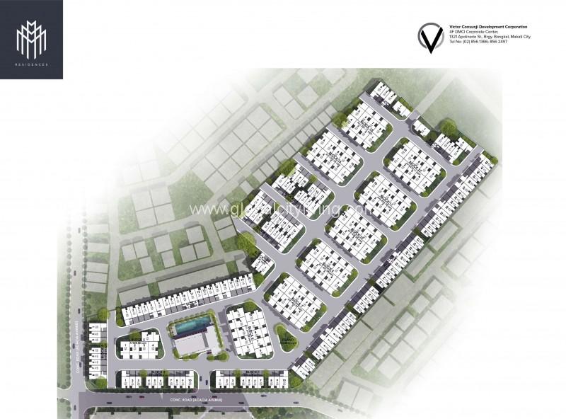 M-Residences-Site Development Plan-Townhouse-forsale-in-Taguig-City