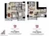 Executive Two Bedroom Loft Unit Layout Uptown Arts Residence  Preselling Condo For Sale in Bonifacio Global City BGC